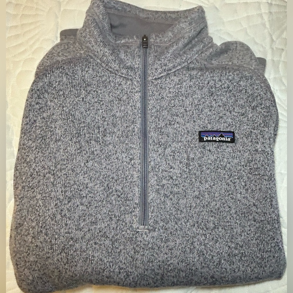 Patagonia woman’s xl Better Sweater® Jacket Tundra Purple no longer sold